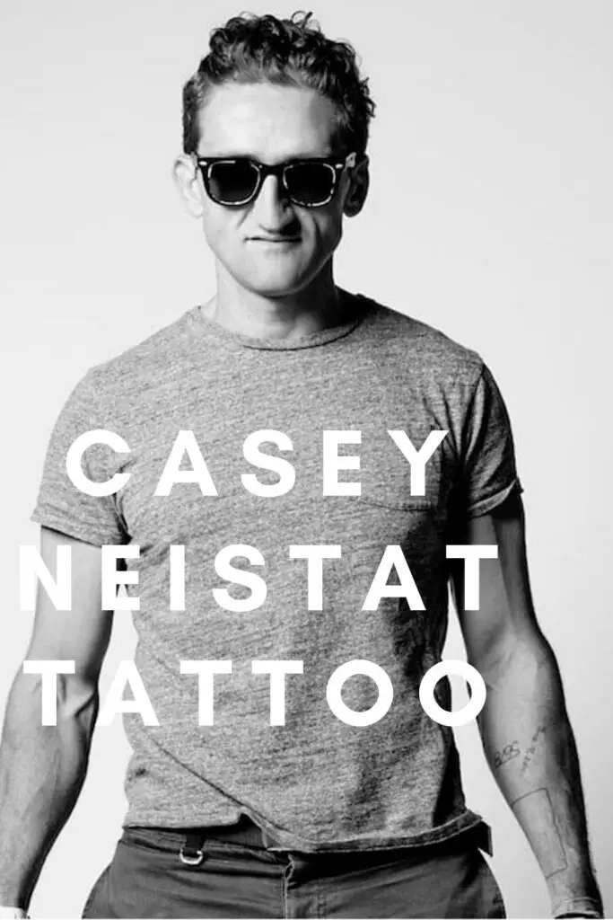 Casey Neistat Tattoo Collection: Flower, Do More & Work Harder