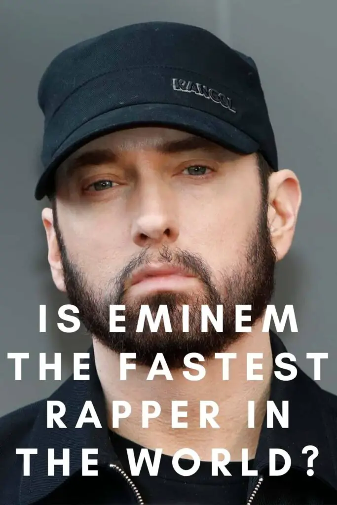 Is Eminem the Fastest Rapper in the World?