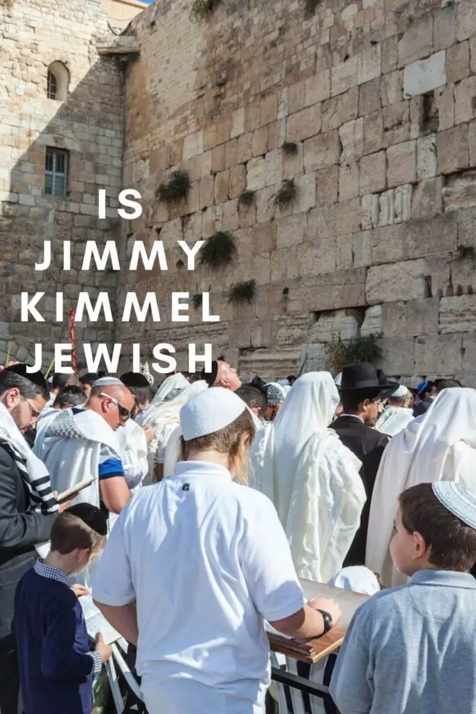 Is Jimmy Kimmel Jewish?