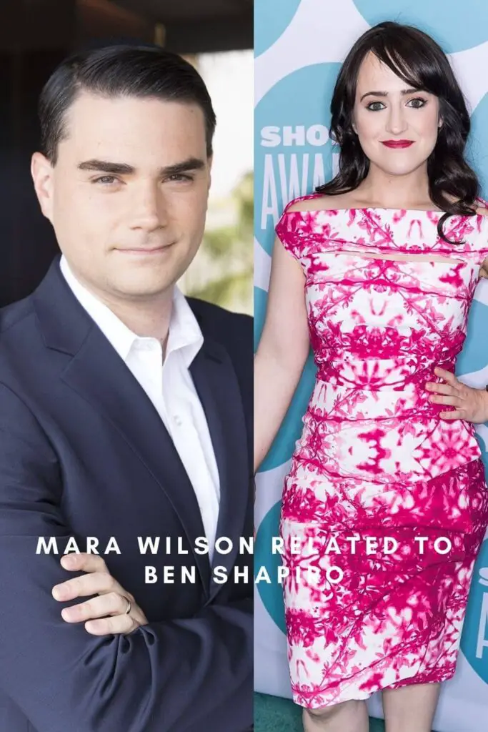 Is Mara Wilson Related to Ben Shapiro?