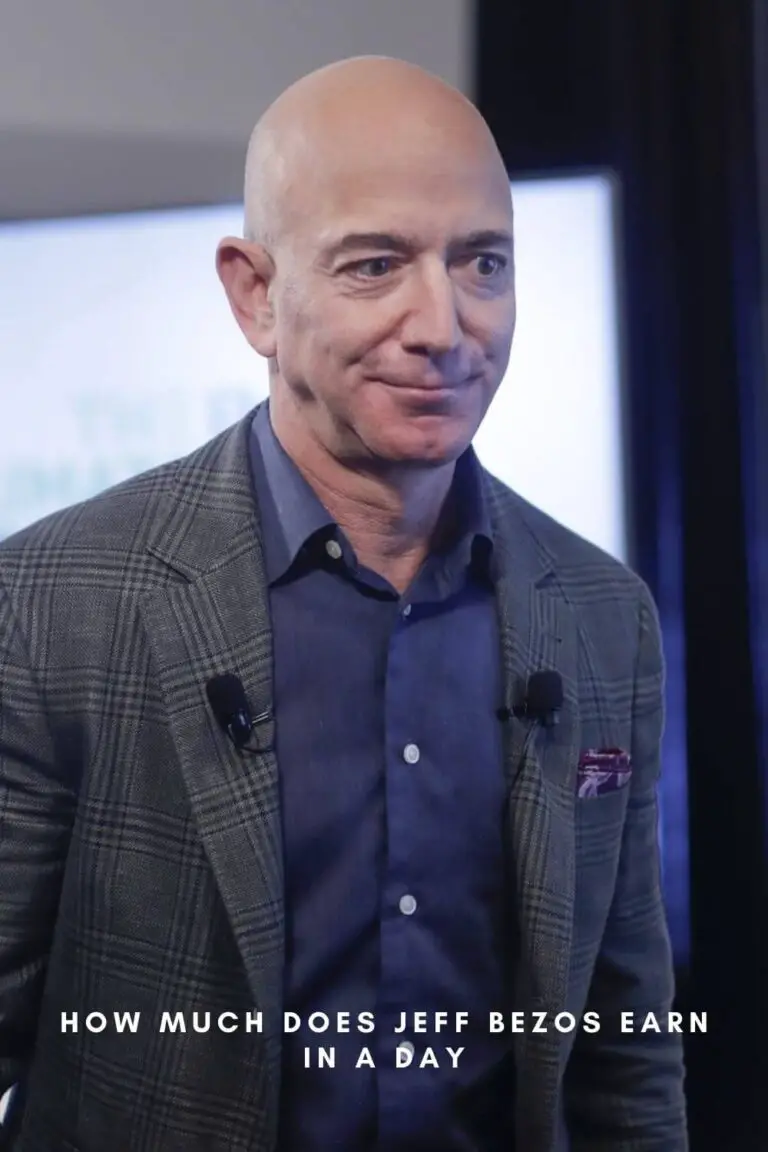 How Much Does Jeff Bezos Earn in a Day?