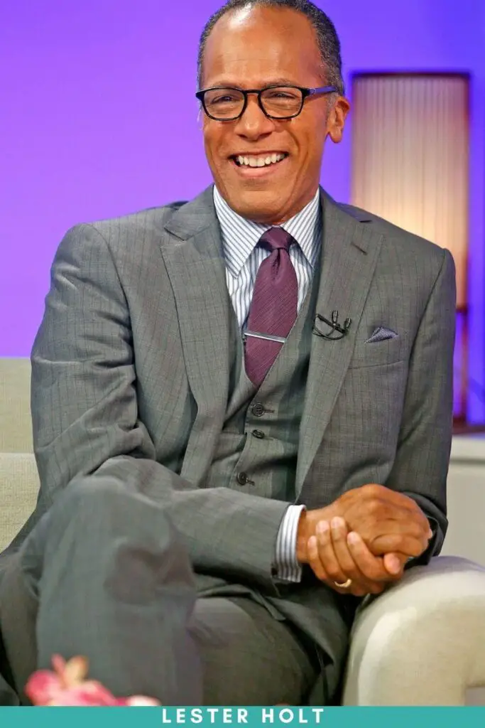 Is Lester Holt Black