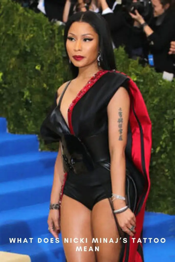 What Does Nicki Minaj’s Tattoo Mean
