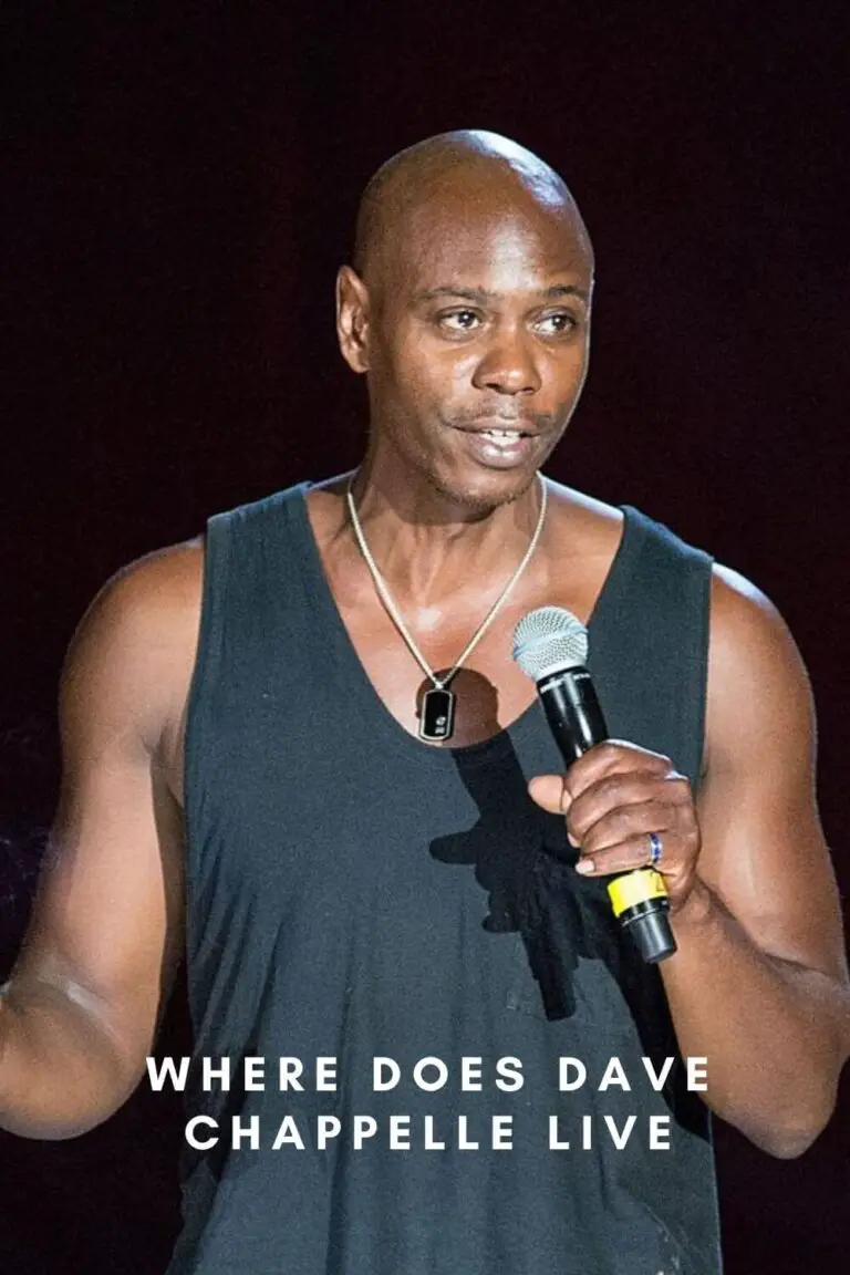 Where Does Dave Chappelle Live?