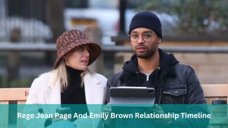 regé jean page and emily brown relationship