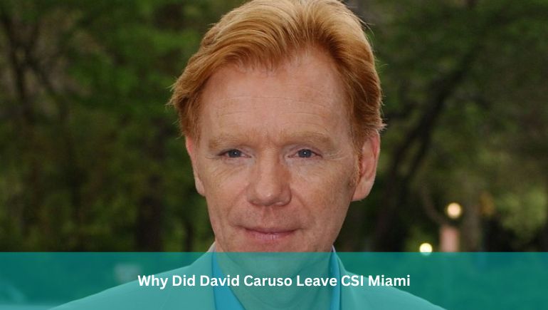 Why Did David Caruso Leave CSI Miami