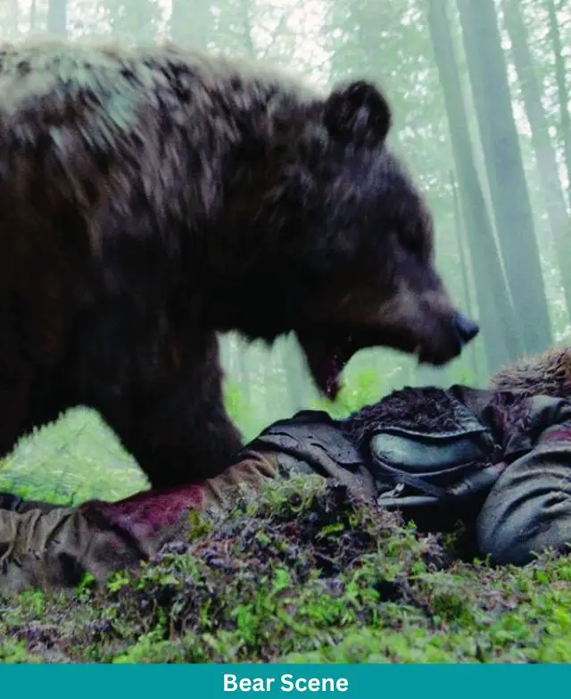 Where was The Revenant Bear Scene Filmed