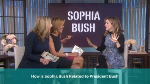 How is Sophia Bush Related to President Bush