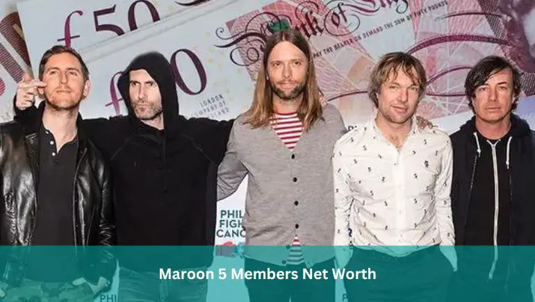 Maroon 5 Member's Net Worth