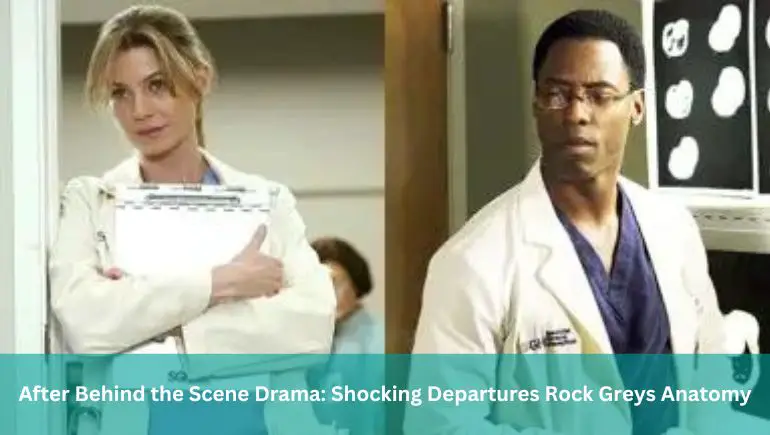 After Behind the Scene Drama: Shocking Departures Rock Greys Anatomy